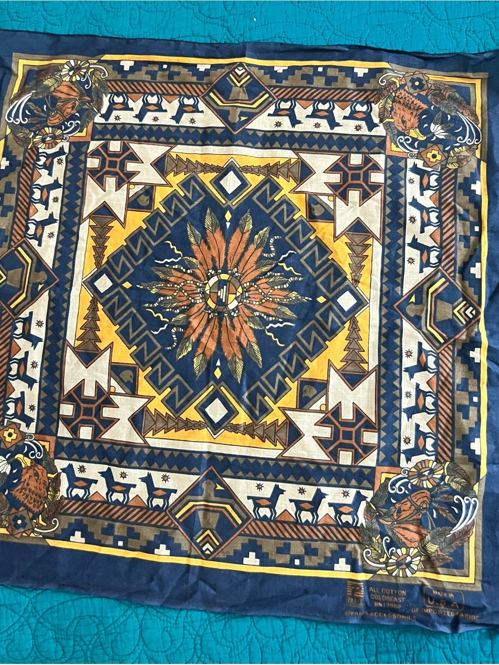 native american bandana paris design